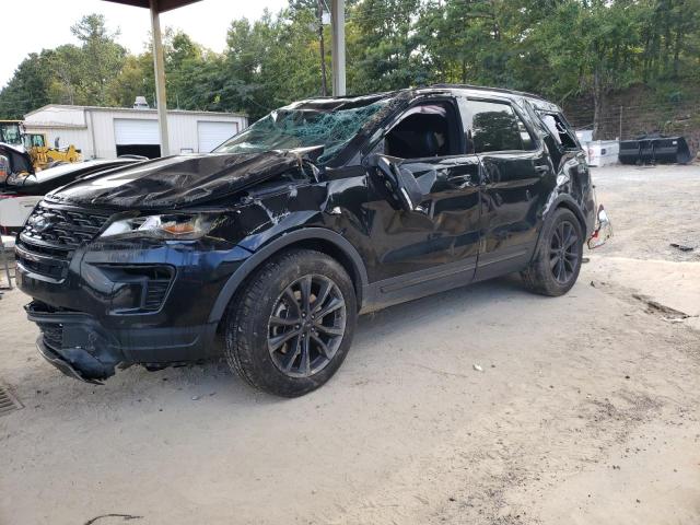 1FM5K7D81JGB83888 - 2018 FORD EXPLORER XLT BLACK photo 1