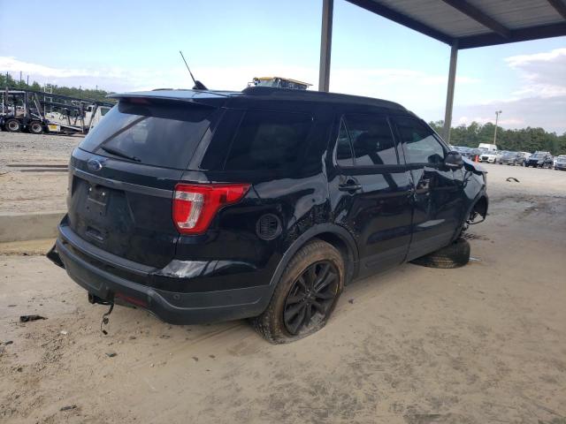 1FM5K7D81JGB83888 - 2018 FORD EXPLORER XLT BLACK photo 3