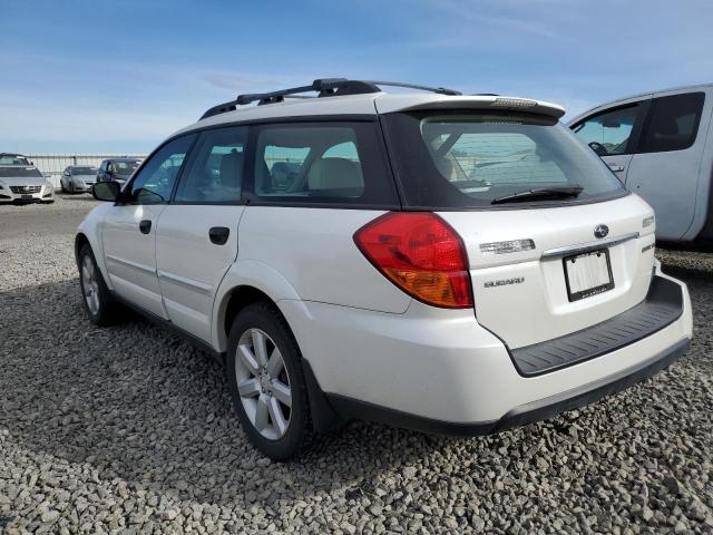 4S4BP61C177304127 - 2007 SUBARU LEGACY OUTBACK 2.5I WHITE photo 2