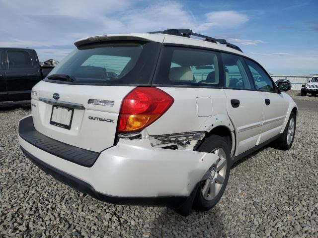 4S4BP61C177304127 - 2007 SUBARU LEGACY OUTBACK 2.5I WHITE photo 3