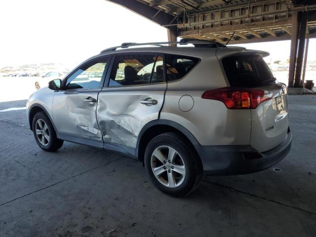 2T3RFREVXDW099765 - 2013 TOYOTA RAV4 XLE 银色 照片 2