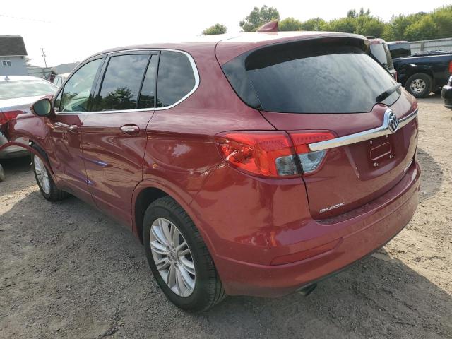 LRBFXBSA8JD054078 - 2018 BUICK ENVISION PREFERRED RED photo 2