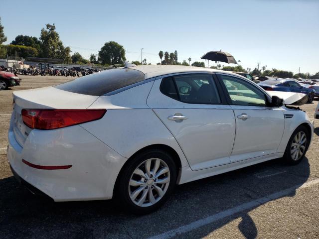 5XXGN4A7XFG434968 - 2015 KIA OPTIMA EX WHITE photo 3