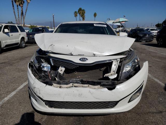 5XXGN4A7XFG434968 - 2015 KIA OPTIMA EX WHITE photo 5