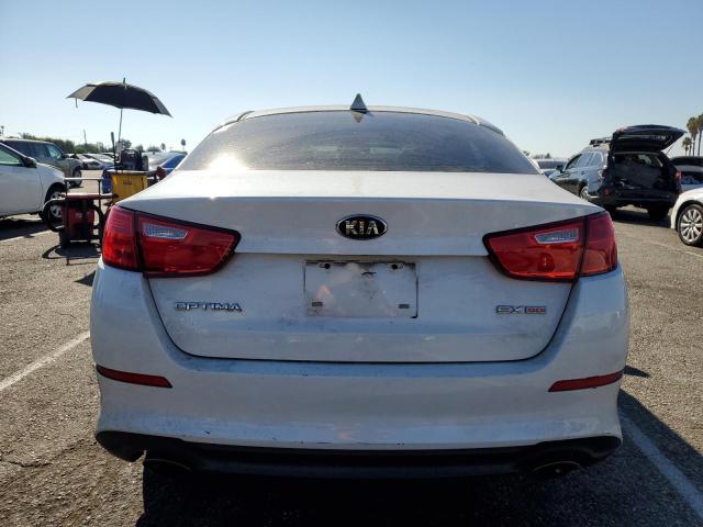 5XXGN4A7XFG434968 - 2015 KIA OPTIMA EX WHITE photo 6