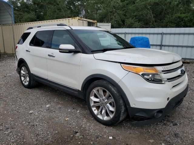 1FMHK7F87BGA48331 - 2011 FORD EXPLORER LIMITED თეთრი ფოტო 4