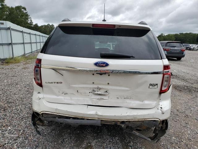 1FMHK7F87BGA48331 - 2011 FORD EXPLORER LIMITED თეთრი ფოტო 6