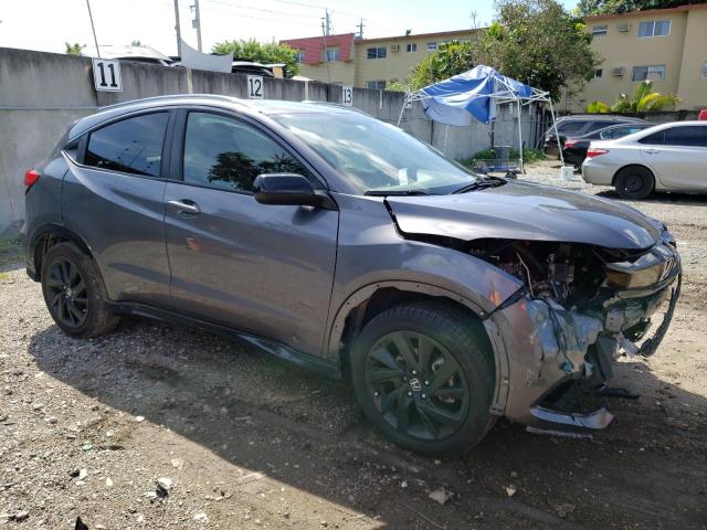 3CZRU5H16NM727762 - 2022 HONDA HR-V SPORT GRAY photo 4