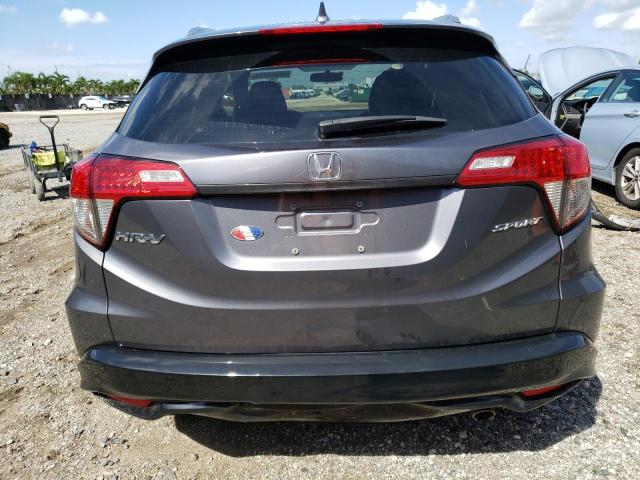 3CZRU5H16NM727762 - 2022 HONDA HR-V SPORT GRAY photo 6