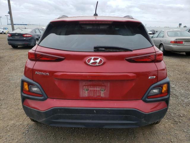 KM8K2CAA6LU537640 - 2020 HYUNDAI KONA SEL RED photo 6