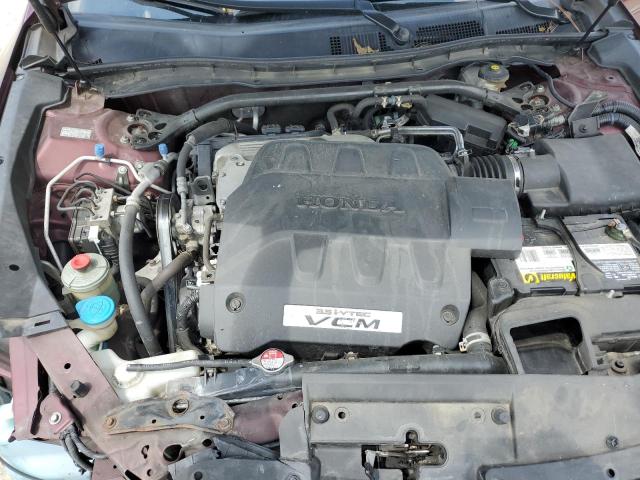 5J6TF1H5XCL005379 - 2012 HONDA CROSSTOUR EXL Бордовый фото 12