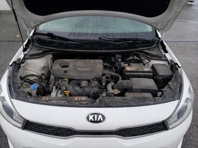 3KPA24AB0KE203681 - 2019 KIA RIO S WHITE photo 11