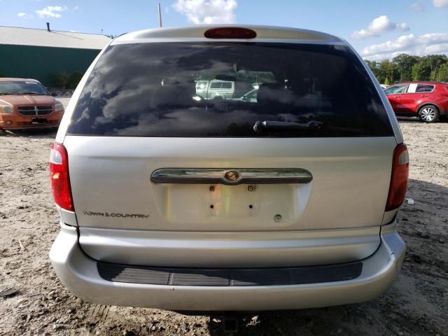 1A4GP45RX6B645433 - 2006 CHRYSLER TOWN & COU ვერცხლისფერი ფოტო 6