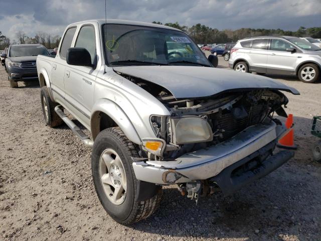 5TEGN92N14Z329454 - 2004 TOYOTA TACOMA DOUBLE CAB PRERUNNER SILVER photo 1