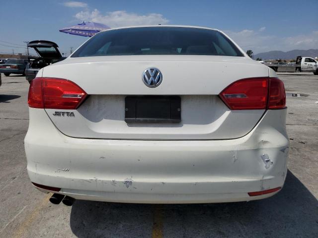 3VW2K7AJ3CM355794 - 2012 VOLKSWAGEN JETTA BASE Beyaz fotoğraf 6