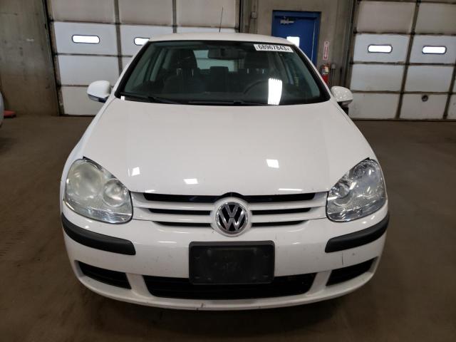 WVWAB71KX8W340921 - 2008 VOLKSWAGEN RABBIT WHITE photo 5