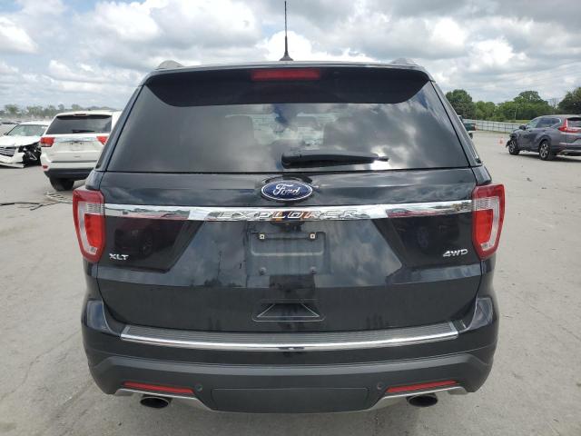 1FM5K8D80JGA62615 - 2018 FORD EXPLORER XLT Черный фото 6