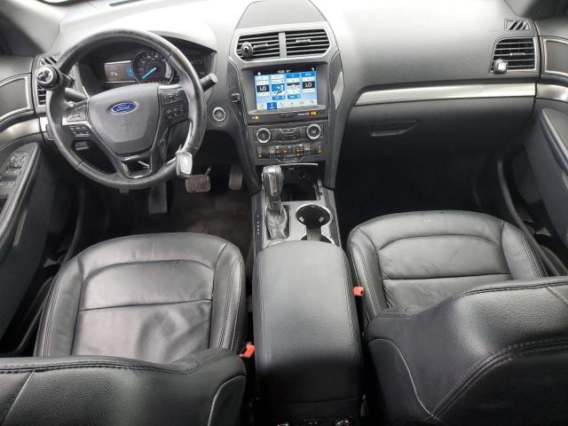 1FM5K8D80JGA62615 - 2018 FORD EXPLORER XLT Черный фото 8