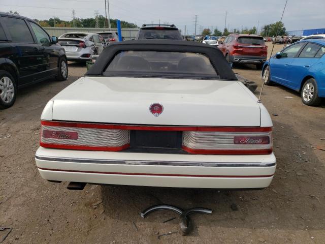 1G6VS3381NU125076 - 1992 CADILLAC ALLANTE WHITE photo 6