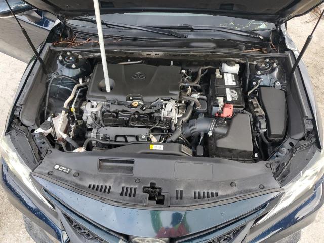 4T1B11HK9KU718297 - 2019 TOYOTA CAMRY L BLUE photo 11