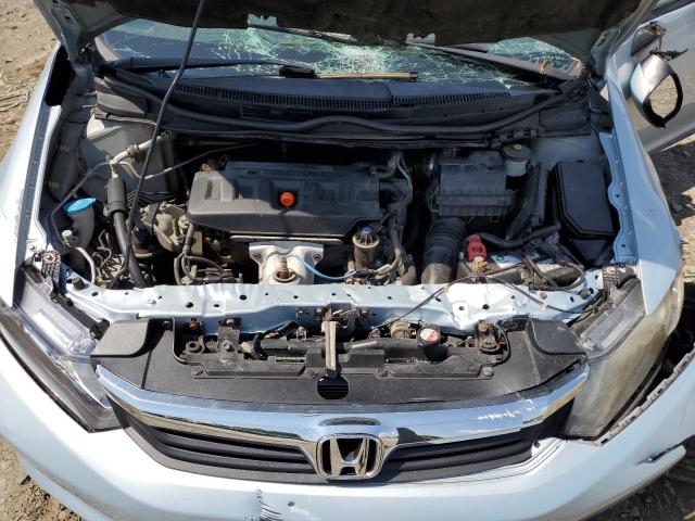 2HGFB2F56CH563980 - 2012 HONDA CIVIC LX BLUE photo 11