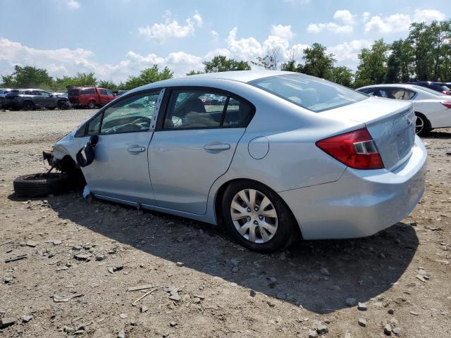 2HGFB2F56CH563980 - 2012 HONDA CIVIC LX BLUE photo 2