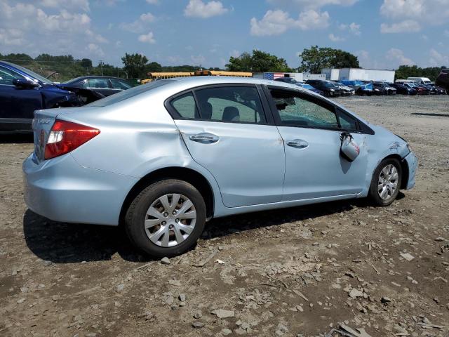 2HGFB2F56CH563980 - 2012 HONDA CIVIC LX BLUE photo 3