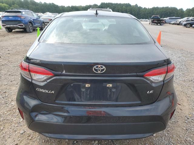 5YFEPMAE0MP158157 - 2021 TOYOTA COROLLA LE BLACK photo 6