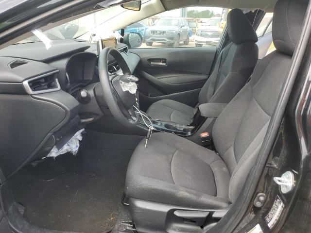 5YFEPMAE0MP158157 - 2021 TOYOTA COROLLA LE BLACK photo 7