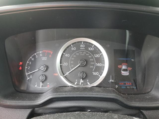 5YFEPMAE0MP158157 - 2021 TOYOTA COROLLA LE BLACK photo 9