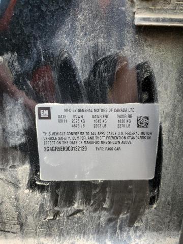 2G4GR5EK9C9122129 - 2012 BUICK REGAL 黑色 照片 12