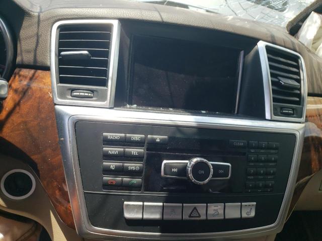 4JGDA5HB5FA573511 - 2015 MERCEDES-BENZ ML 350 4MATIC GRAY photo 9