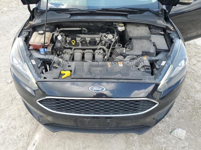 1FADP3H25JL223385 - 2018 FORD FOCUS SEL შავი ფოტო 11