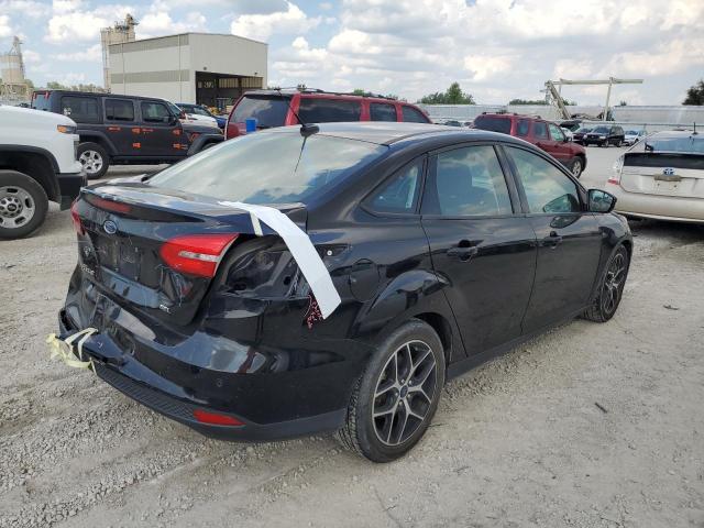 1FADP3H25JL223385 - 2018 FORD FOCUS SEL შავი ფოტო 3