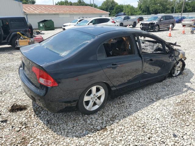 1HGFA16867L063401 - 2007 HONDA CIVIC EX BLACK photo 3