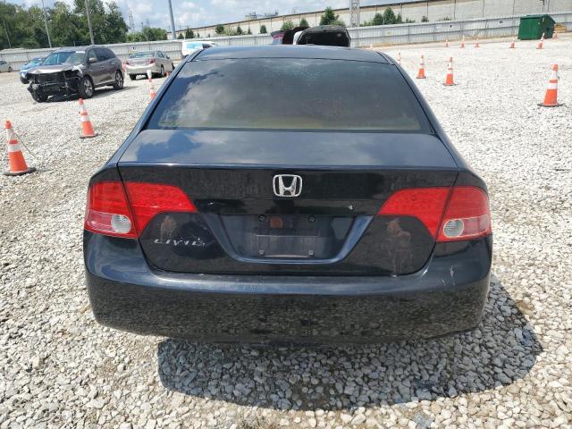 1HGFA16867L063401 - 2007 HONDA CIVIC EX BLACK photo 6