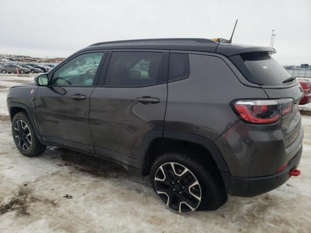 3C4NJDDB0MT508614 - 2021 JEEP COMPASS TRAILHAWK GRAY photo 2