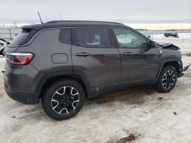 3C4NJDDB0MT508614 - 2021 JEEP COMPASS TRAILHAWK GRAY photo 3