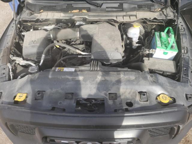 1C6RR7GG8MS523731 - 2021 RAM 1500 CLASS SLT შავი ფოტო 11