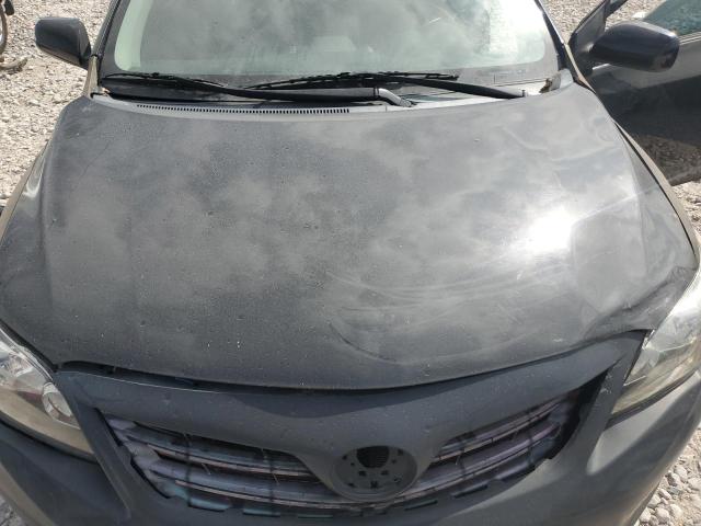 2T1BU4EE0DC028711 - 2013 TOYOTA COROLLA BASE BLACK photo 11