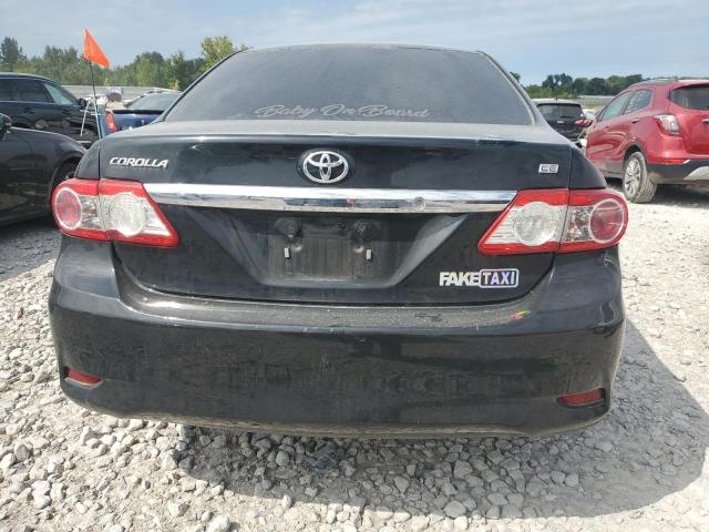 2T1BU4EE0DC028711 - 2013 TOYOTA COROLLA BASE BLACK photo 6