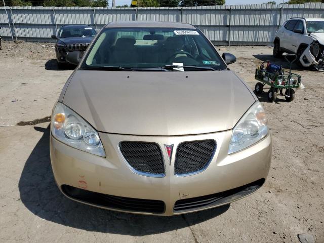 1G2ZF55B664284074 - 2006 PONTIAC G6 SE GOLD photo 5