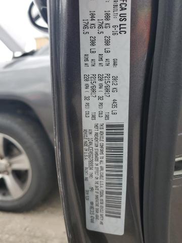 1C4NJCEA5GD789934 - 2016 JEEP COMPASS LATITUDE GRAY photo 13