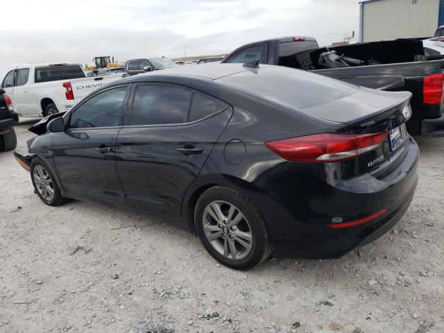 5NPD84LF1HH181318 - 2017 HYUNDAI ELANTRA SE BLACK photo 2