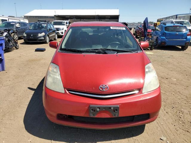 JTDKB20U577625044 - 2007 TOYOTA PRIUS RED photo 5