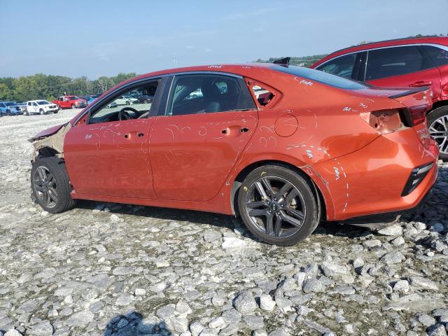 3KPF54ADXKE086772 - 2019 KIA FORTE EX Помаранчевий фото 2