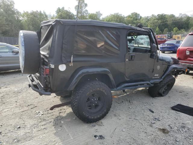 1J4FA44S85P317768 - 2005 JEEP WRANGLER / UNLIMITED BLACK photo 3