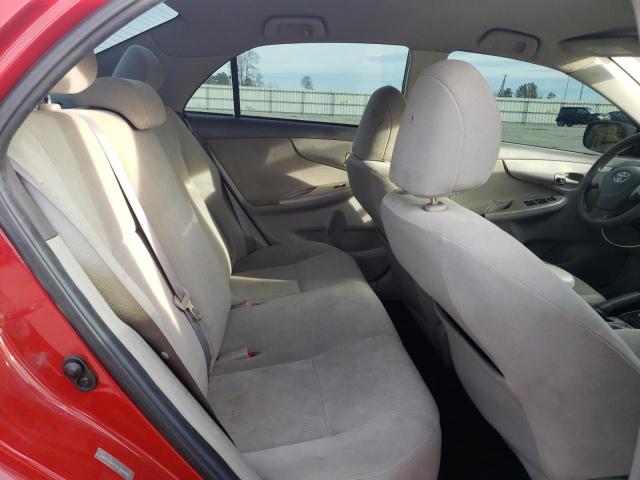 1NXBU4EE1AZ340000 - 2010 TOYOTA COROLLA BASE RED photo 10