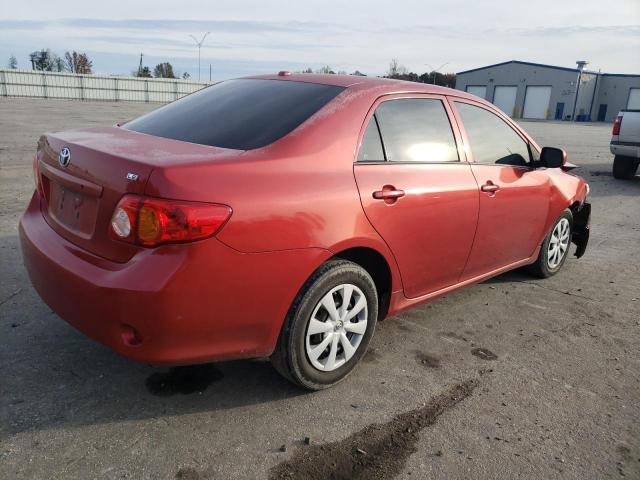 1NXBU4EE1AZ340000 - 2010 TOYOTA COROLLA BASE RED photo 3