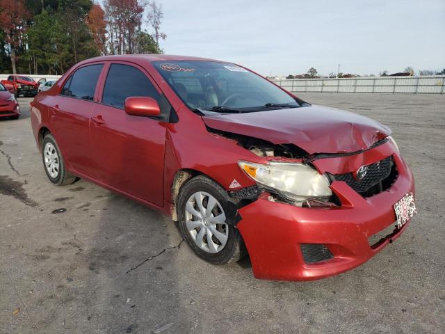1NXBU4EE1AZ340000 - 2010 TOYOTA COROLLA BASE RED photo 4